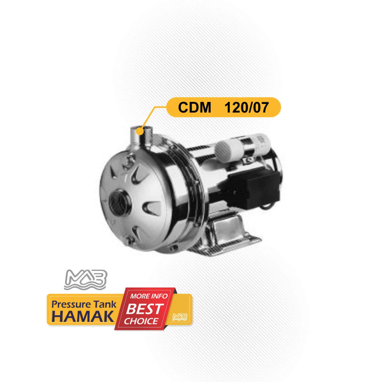 پمپ تمام استیل تکفاز ابارا ایتالیا