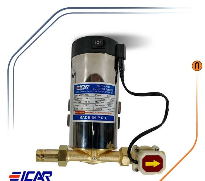 پشت آبگرمکن ایکار